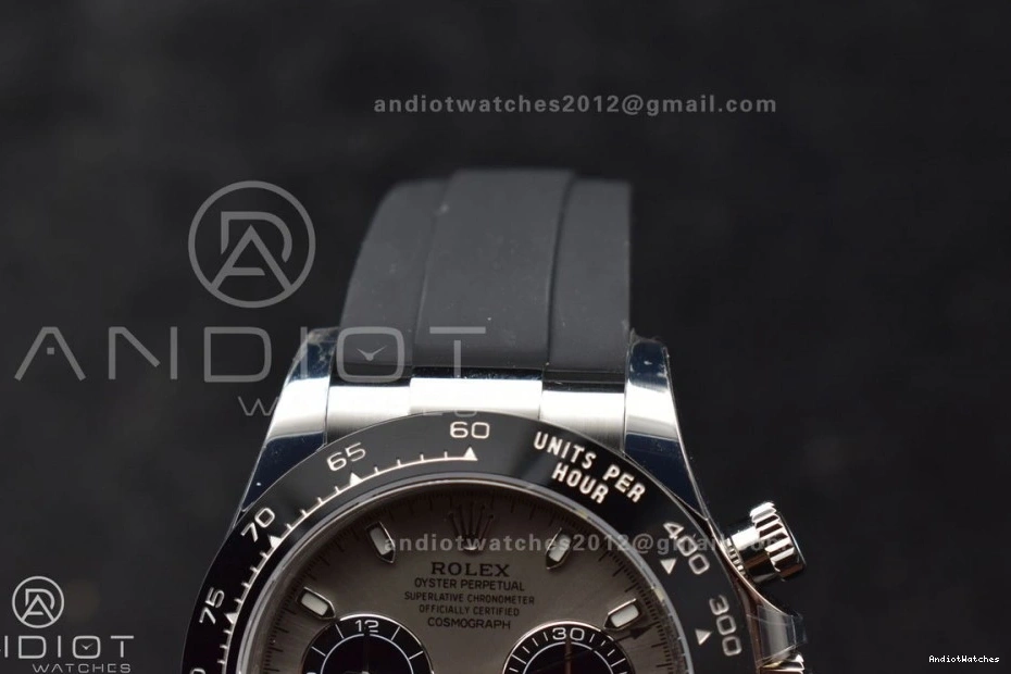Daytona 1:1 DD Steel Gray 116519 775 Oyster flex Best FlexibleFit Strap Edition VSF 904L Dial on 0901